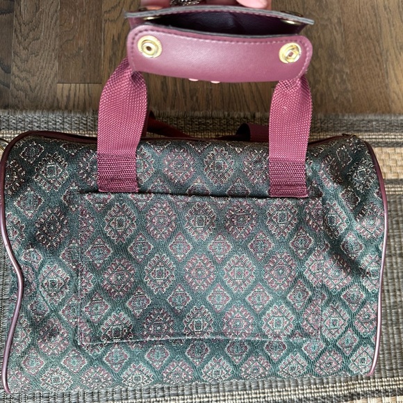 RARE VINTAGE John Weitz Travelers Carry On Overnight Shoulder Strap Duffel Bag - Picture 8 of 14